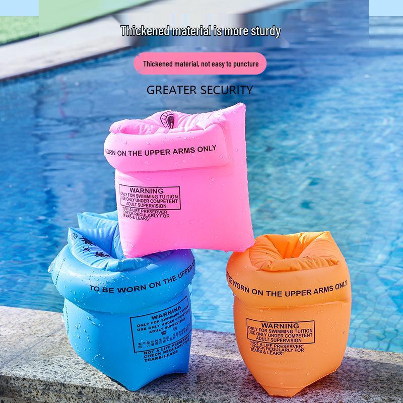 Dospělý a Dítě Nafukovací Plavecké Rukávky - PVC Vzduchový Vak Plavací Rukávky pro Začátečníky
