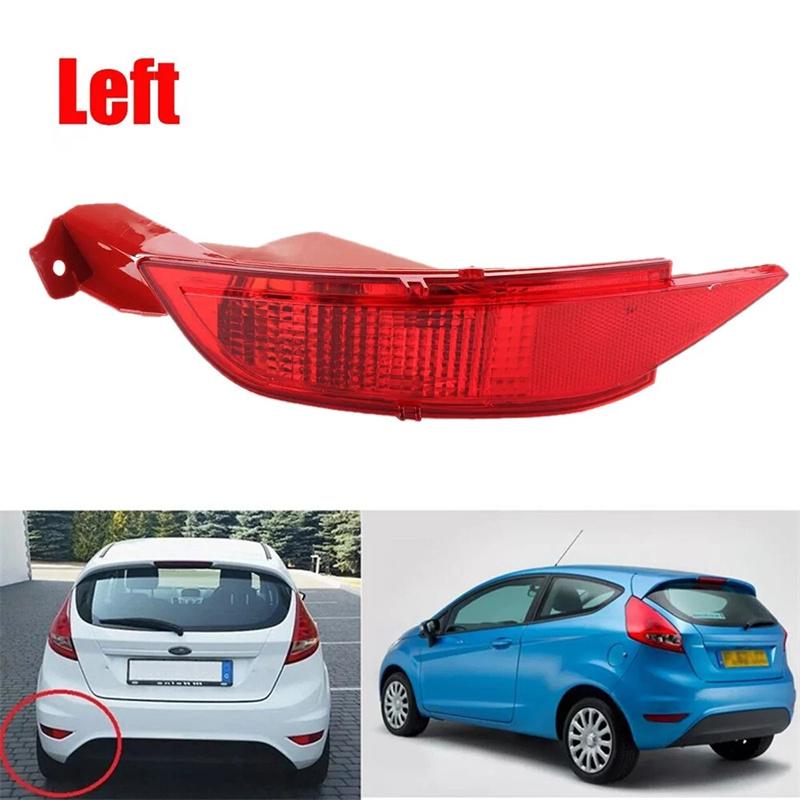 Nebelscheinwerfer hinten links mit Birne Reflektor Stoßfänger rechts für Ford Fiesta Wt Mk7 2009-2014 8A61-15K273-Ab 8A61-15K273-Ac