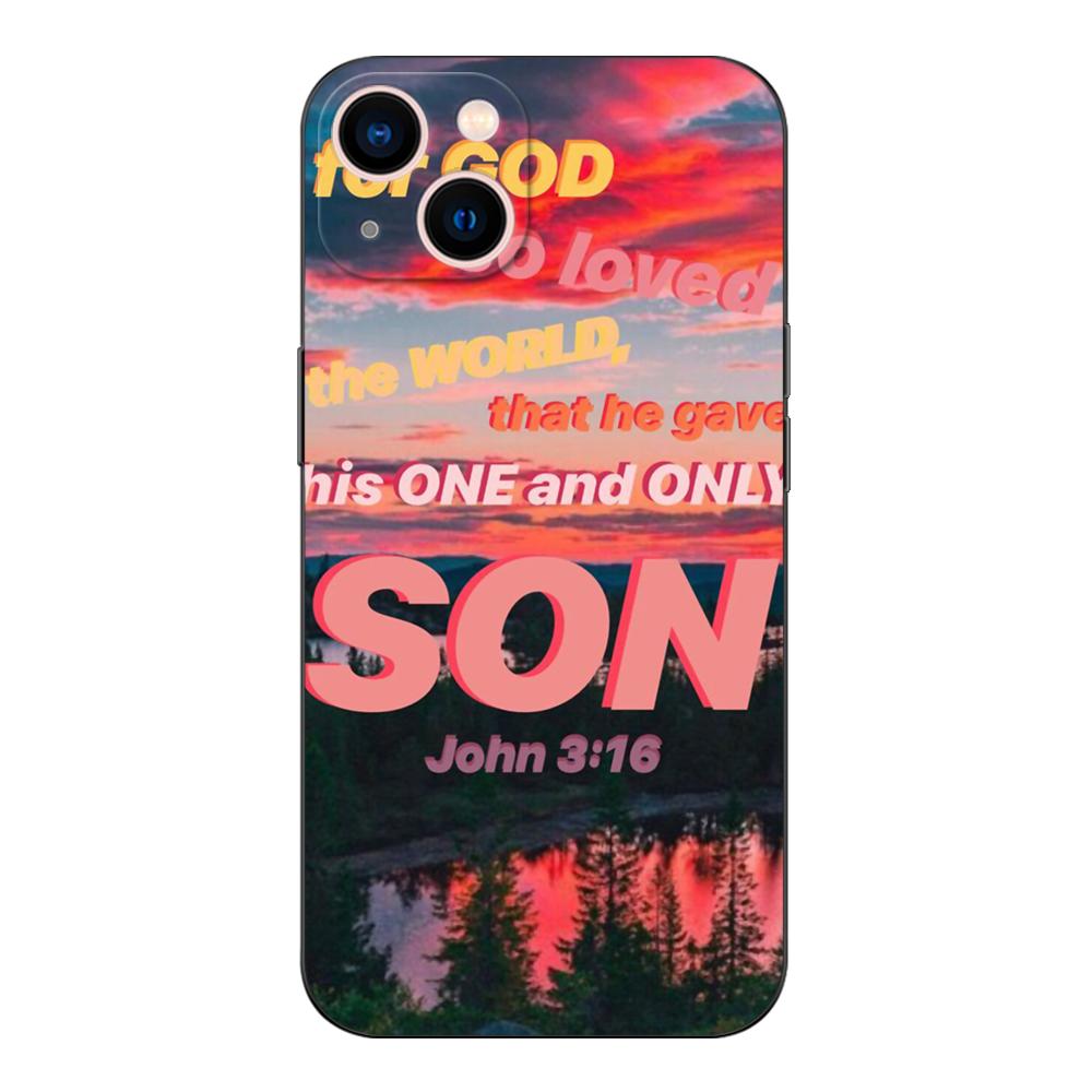 Capa preta de tpu para Xiaomi Redmi 5 5plus 6 6a 7 7a 8 8a capa traseira sabedoria cristã de jesus
