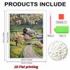 Pearl Painting Kit Country Theme Frameless Handicraft DIY Bedroom Decoration Living Room Wall Art Room Decoration Art Craft Decoration