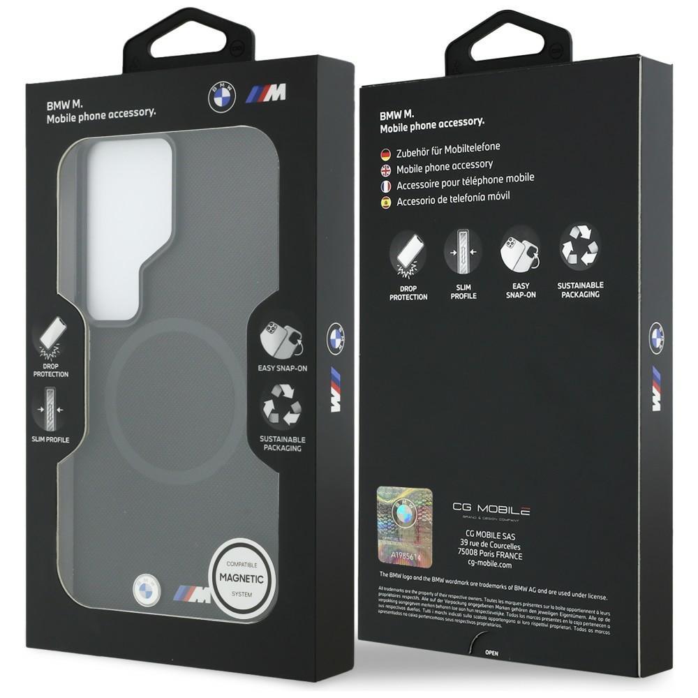 BMW M Metal Logo MagSafe Case for Samsung Galaxy S26 Ultra Black