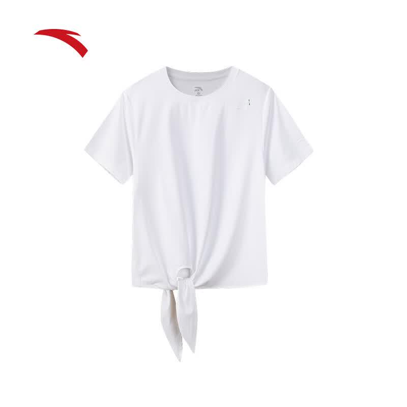 Anta Women s Ice Silk Casual Short Sleeve T-Shirt M