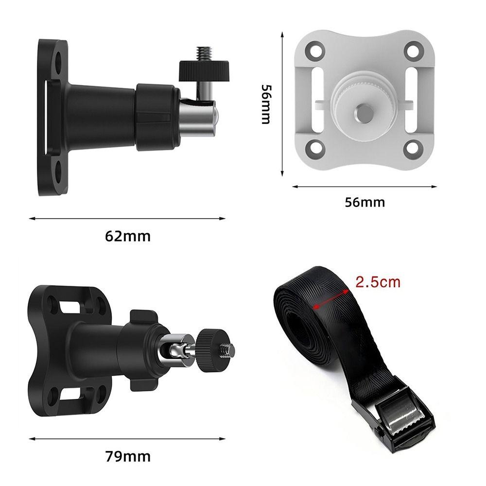 Universal Solar Panel Mount Bracket Adjustable Wall Mount Stand Tree Strap Mount Outdoor Camera