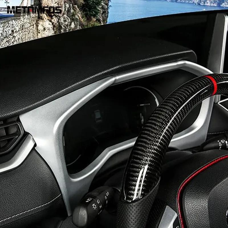 Dashboard Trument Board Frame Cover Trim For Toyota Rav4 Rav 4      2024 2025 Carbon Fiber Accessories