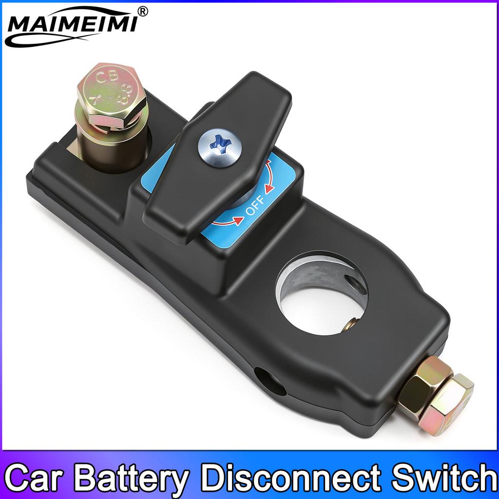 Car Battery Disconnect Switch Universal 12V/24V  Isolator Power Cut Off Kill Switches For RV ATV Boat Car Truck Auto Yacht