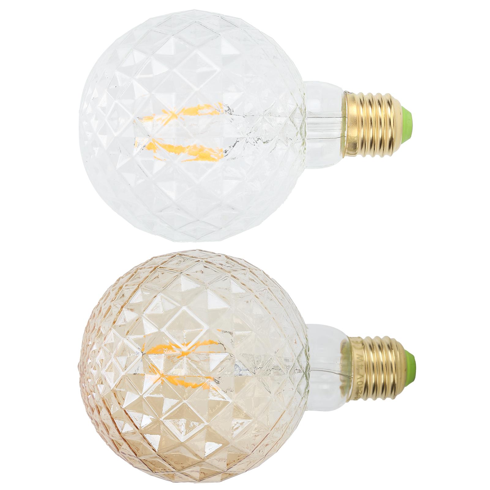 

LED Decorative Bulb High Brightness Filament Lamp E27 Screw Chuck Transparent Glass for Bedroom for Living Room for Bathroom прозорий