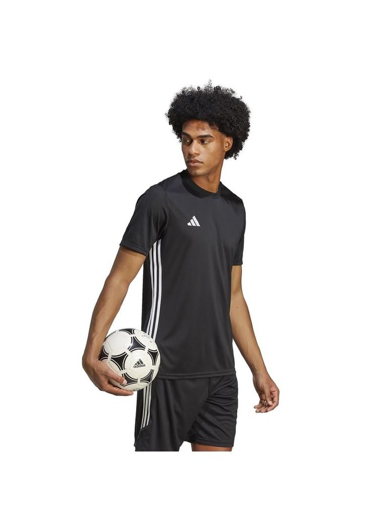 Adidas Soccer Short Sleeve Tabera 23 Jersey WJ465 L T-Shirt Men's Black/White (H44529)