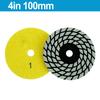 100mm Size Granite Marble Sanding Disc Wet Dry Polishing Pad