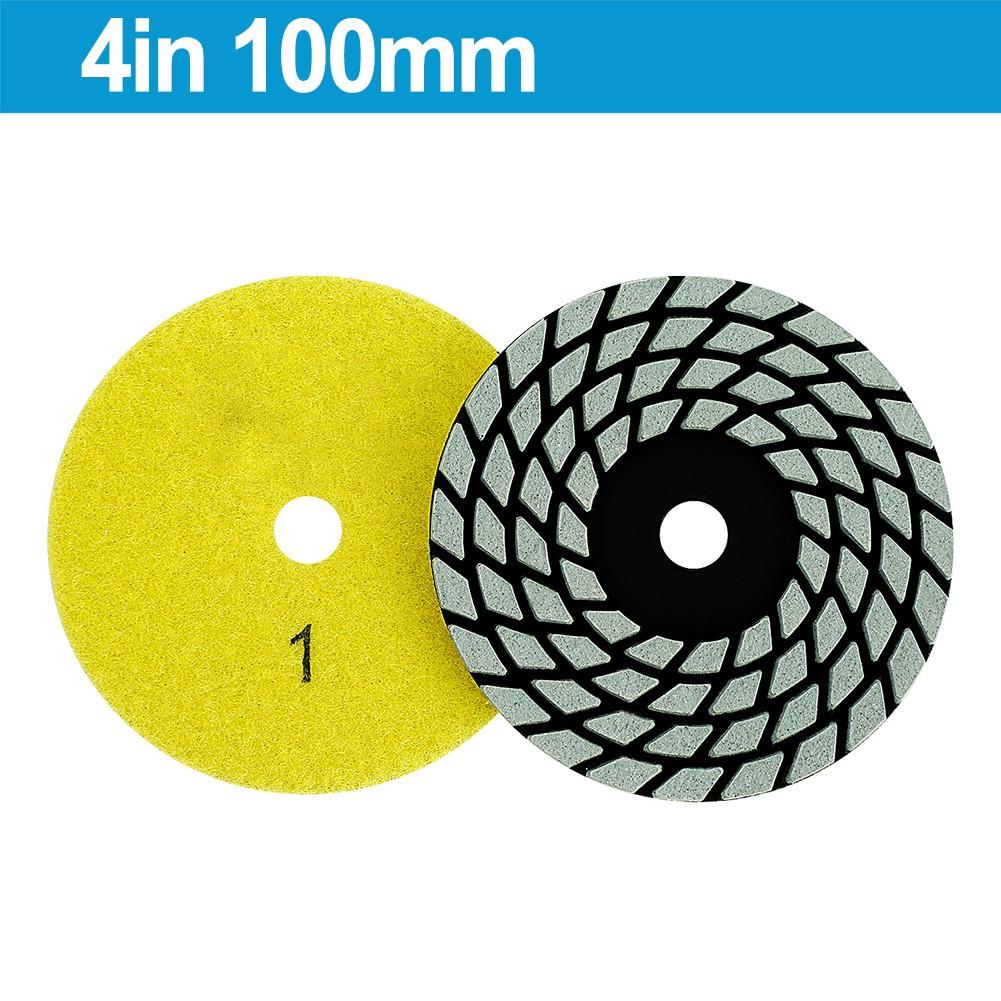 100mm Size Granite Marble Sanding Disc Wet Dry Polishing Pad