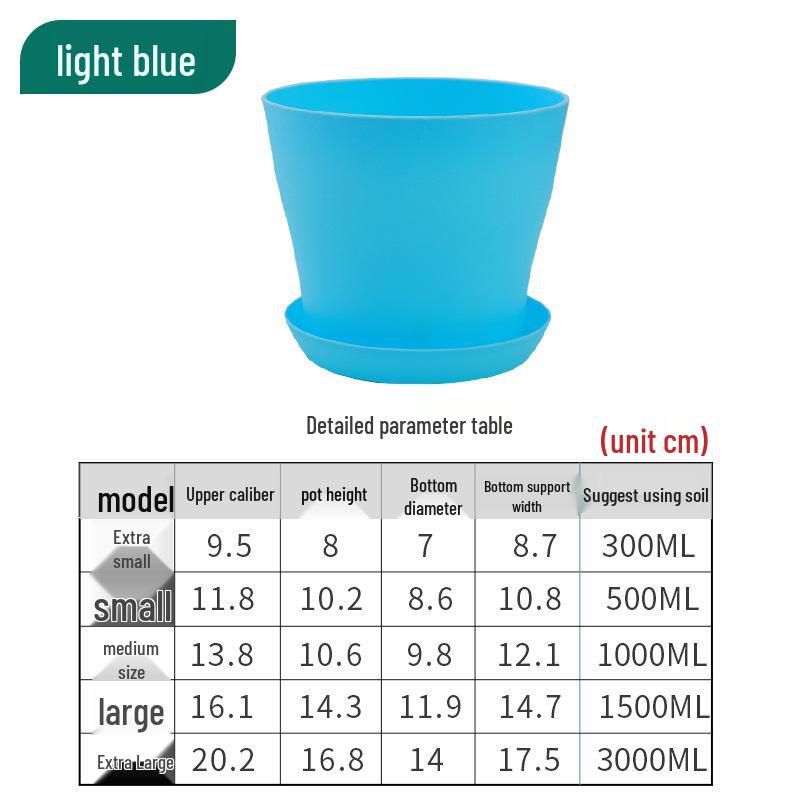 Large Resin Flower Pot for Balcony - Ideal for Roses, Chlorophytum, Succulents, and More