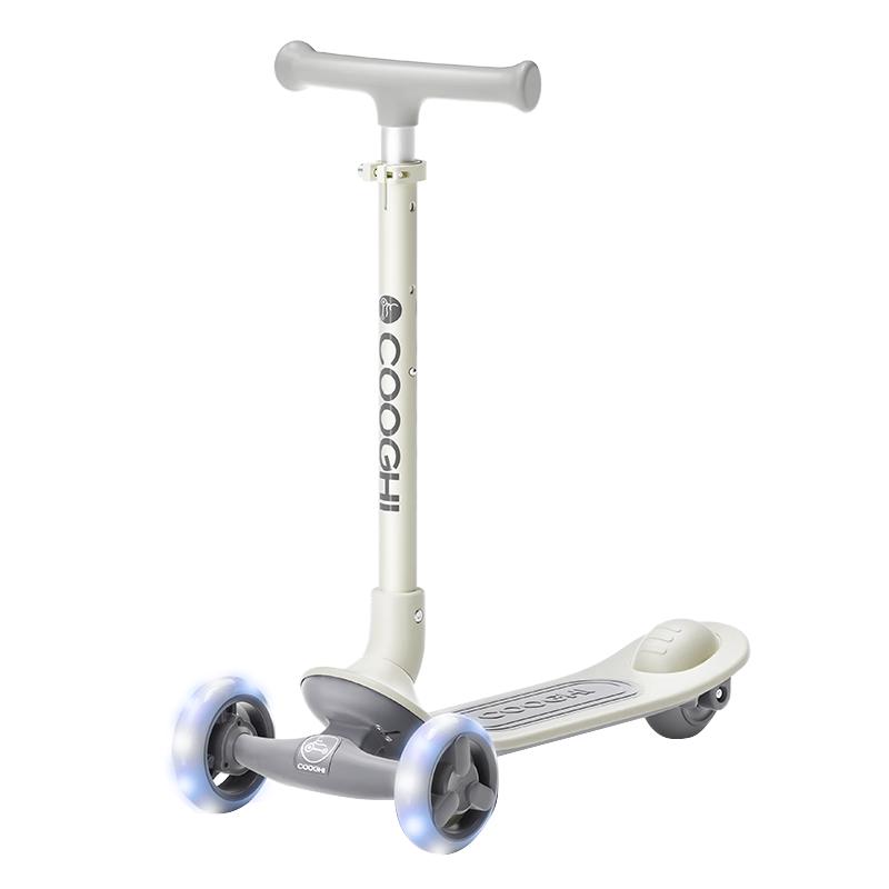 Kuqi Q1 Foldable Kids Scooter with Light-Up Wheels