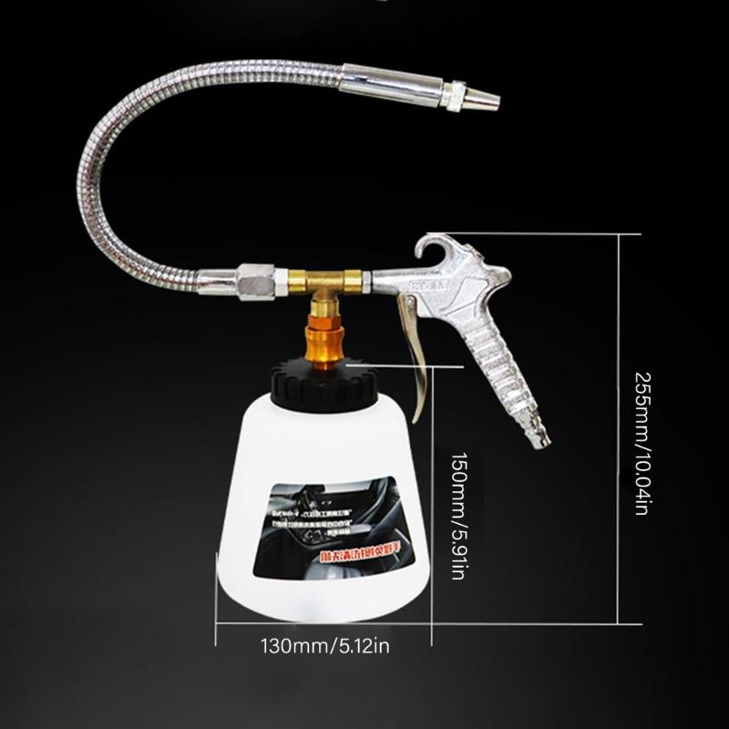 Powerful Air Water Engine Compress Cleaner Tool 360 Adjustable Nozzle Bay Cleaning Tool for Car Motorcycle Maintenance