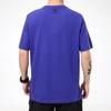 Adidas T Shirts Men's Purple Crew Neck Moderate Straight Fit GP0850