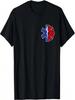 EMT Feuerwehrmann T-Shirt Feuerwehrmann Beidseitig EMS Geschenk T-Shirt