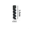 USB C Female to Female Adapter 1/2 Pack Type C Extender Coupler Support Data Transfer Fast Charging for Laptop Phone Tablet 3