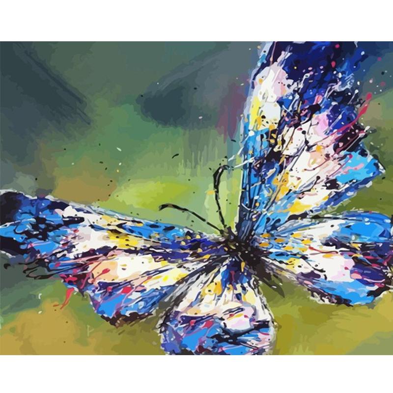 Full Round Diamond Painting Flower Butterfly Pictures Of Rhinestones Diamond Embroidery Animal Cross Stitch Home Decor