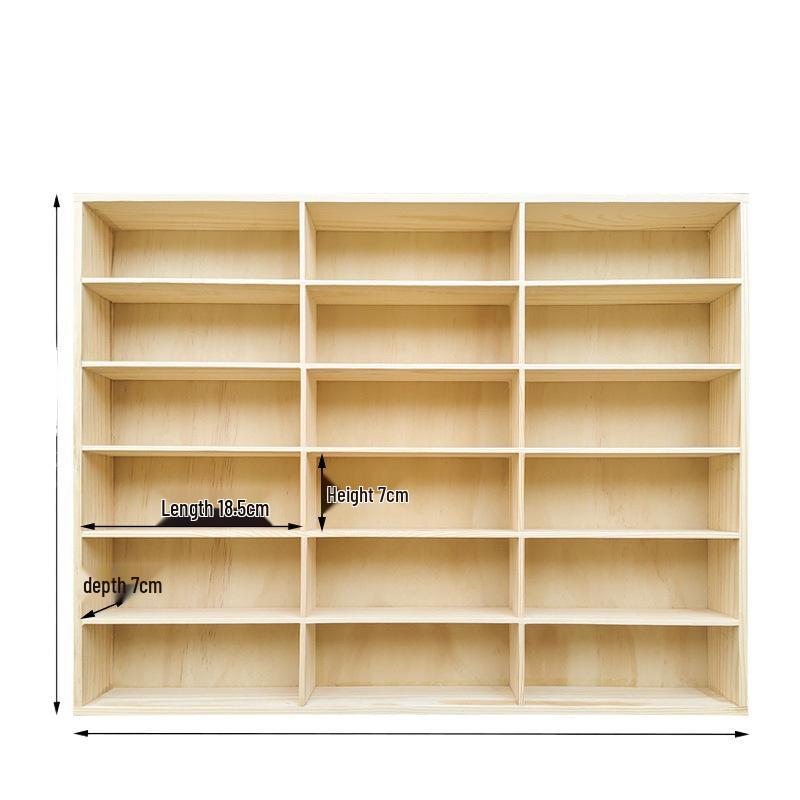 Diecast Car Model Display Rack for Tomica & Hot Wheels - Wall-Mounted Storage Cabinet for Toy Cars