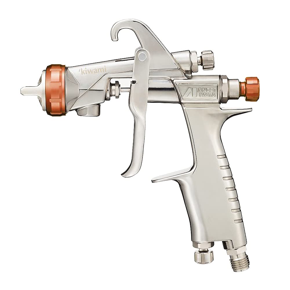

Anest Iwata KIWAMI Gun Series Spray Silver Gravity-Fed Gun, 1.4mm Diameter, KIWAMI-1-14KP6,