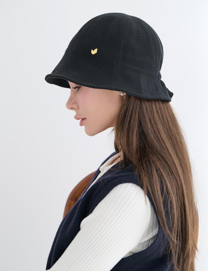 Koipeu Cotton Banding Bucket Hat Cf073Ht028 Blk