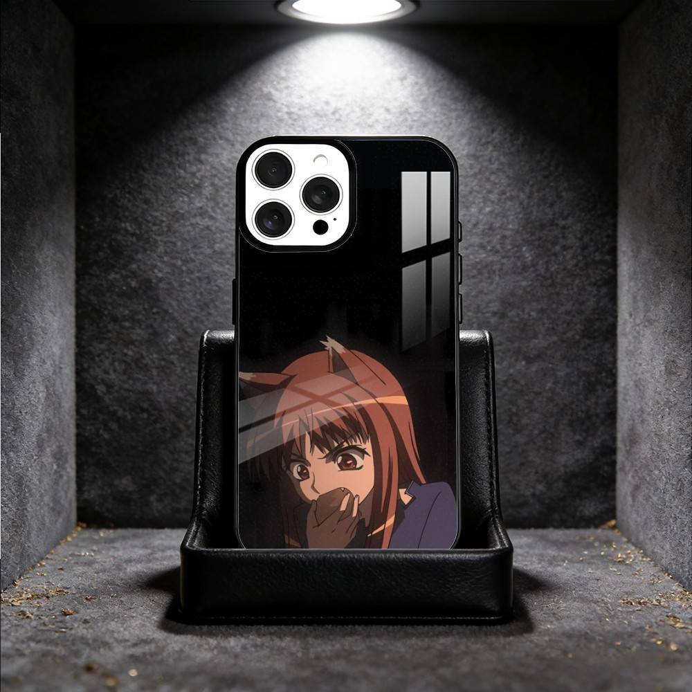 Anime R-SpiceT And B-WolfS Phone Case For iPhone 14,16,15,13,17,12,Plus,Pro,Max Magnetic For Magsafe Frosted Cover