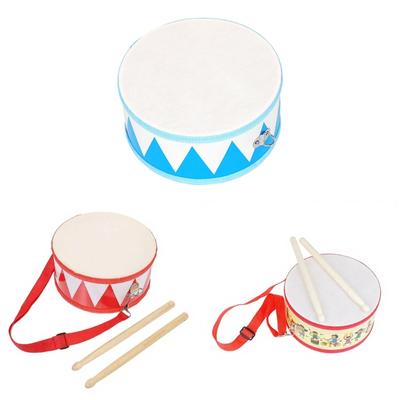 Hand Drum Indian Style Double-sided Percussion Instrument Portable Kids Music Gift Child Educational Toy Tambourine
