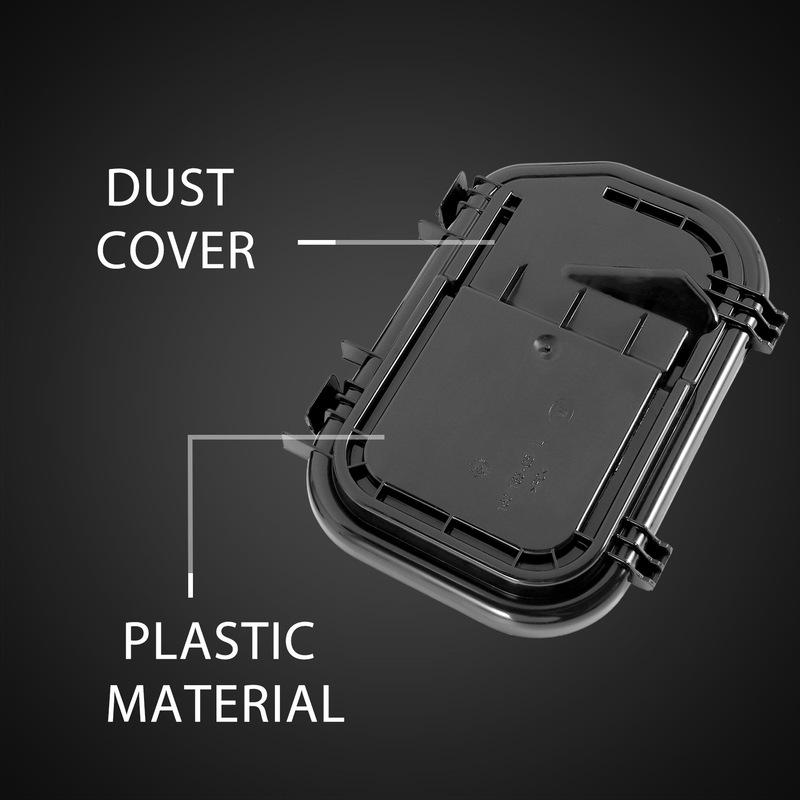 1 Paar Scheinwerfer-Staubkappe Rückabdeckung Scheinwerfer-Dichtungsabdeckung Für- A6 A6L C6 S6 2005-2011 4F0941158 4F0941159-M53K