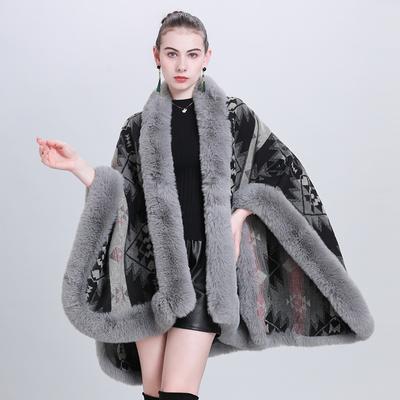Scarf Shawl Fashion Hair Collar Jacquard Cape Shawl 0984 #