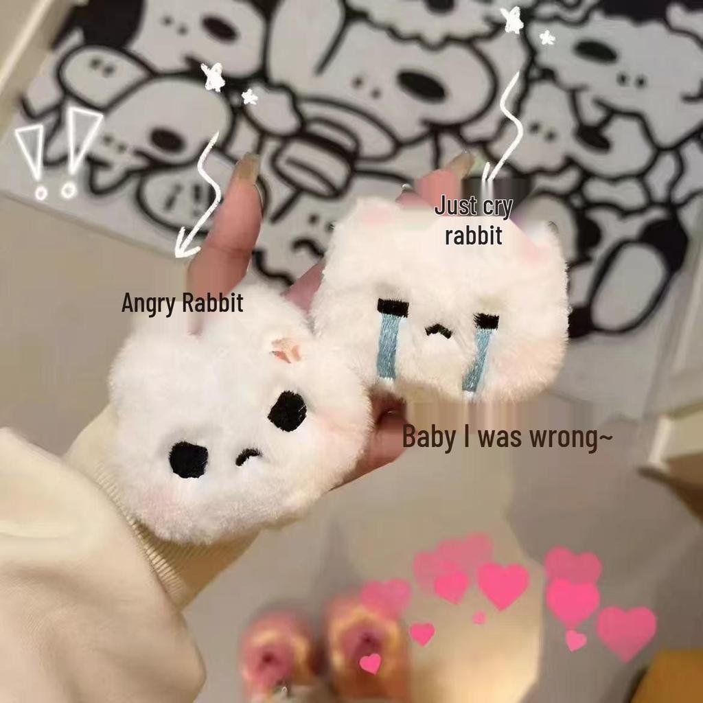 Cute Rabbit Plush Toy Keychain Bag Charm