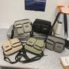 Men's  Crossbody Bag Women's Shoulder Bag Sports Style Small Square Bag