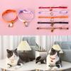 Adjustable Cat Accessories Pet Supplies Bear Fish Cat Collars Lucky bag Kitten Necklace Dog Collar