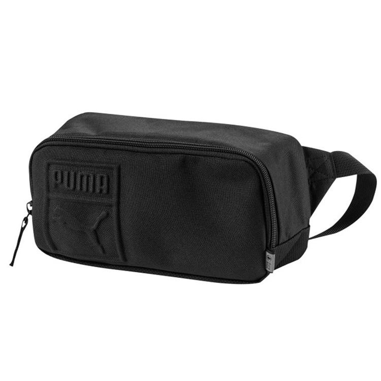 New PUMA Fabric Crossbody Fanny Pack Small Size Unisex Black 075642-01