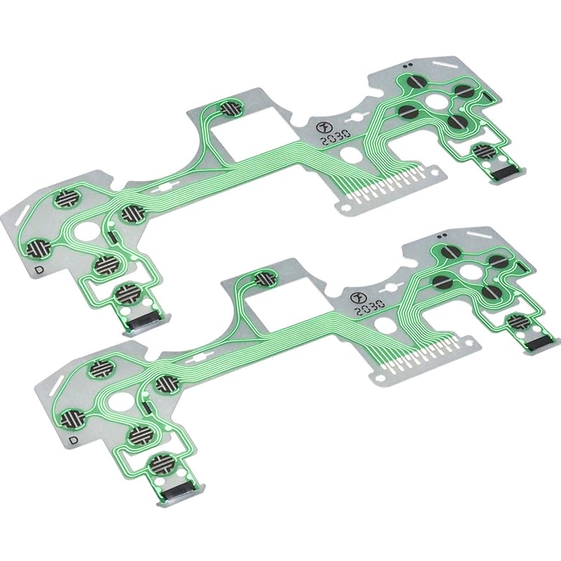 

Запчастини для ремонту гнучких стрічкових кнопок контролера audiophile PS4 для PlayStation 4 JDS-055 для геймпада, набір з 2 предметів