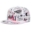 European and American cartoon graffiti hipster duck-tongue hat personality street trend men's and women's baseball caps