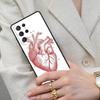 Human Heart Anatomy Cell Phone Case for Samsung Galaxy S26 Ultra S25 S24 S23 S22 S21 S20 Note10 Cover