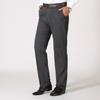 Pantaloni da uomo in cotone business casual da uomo primavera e autunno, pantaloni lunghi da lavoro dritti larghi di mezza età