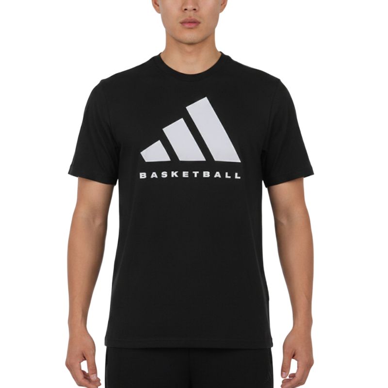 Adidas Skin-Friendly Comfortable Versatile Round Neck Short Sleeve Pullover T-Shirt Men Tops KX5680 L