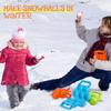 Plastics Snow Ball Mold Tool Wear-resistant Winter Fight Clip Toy  Winter Outdoor