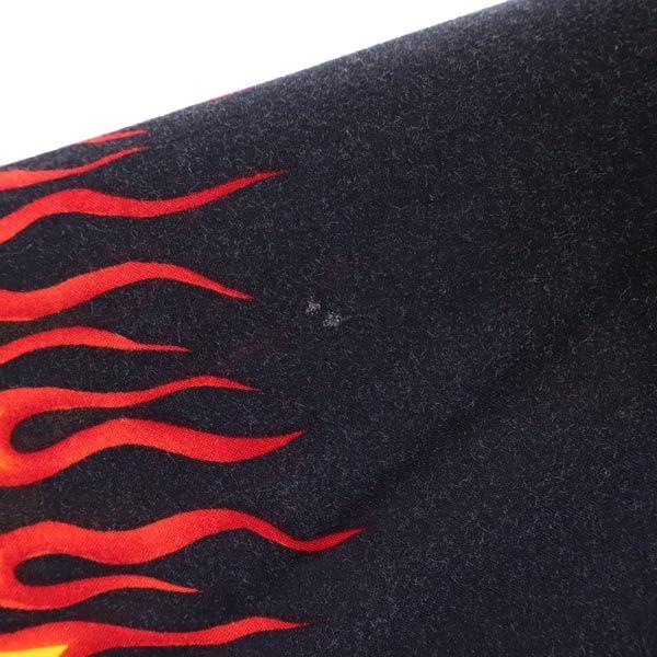 THUMSUP Short sleeve Open collar shirt XL Black Men's Used