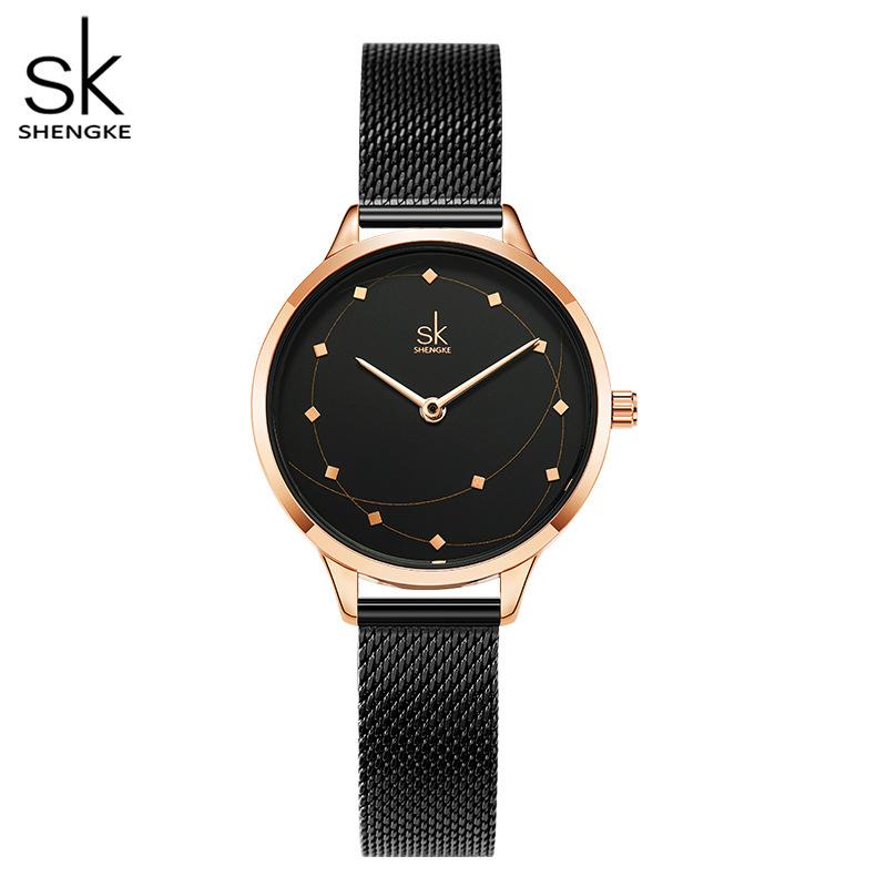 

Ladies Watch Women S Rose Gold Light Luxury Milan With Waterproof Quartz Watch Japanese Movement 0142 чорний
