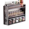 Cloud Frost 3-Tier Multifunctional Drill-Free Spice Rack