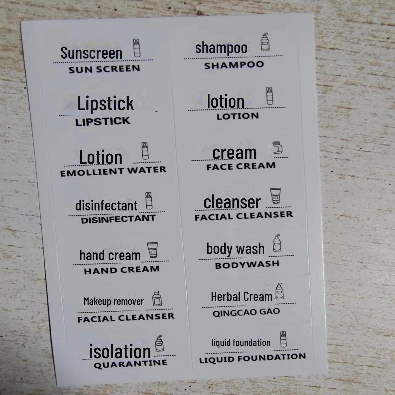 

Прозрачные бутылки с откидной крышкой-бабочкой для лосьона с воронкой и этикетками