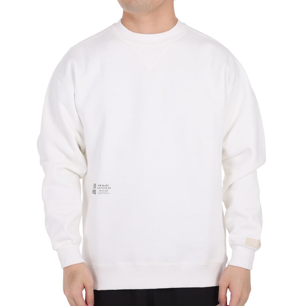 New Balance 1000 R Sweatshirt Men s White AMT25019-SST M
