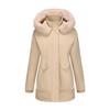 Winter Coat Women 2025 Long Plush Fur Collar Fleece Lined Parka Jacket Korean Style