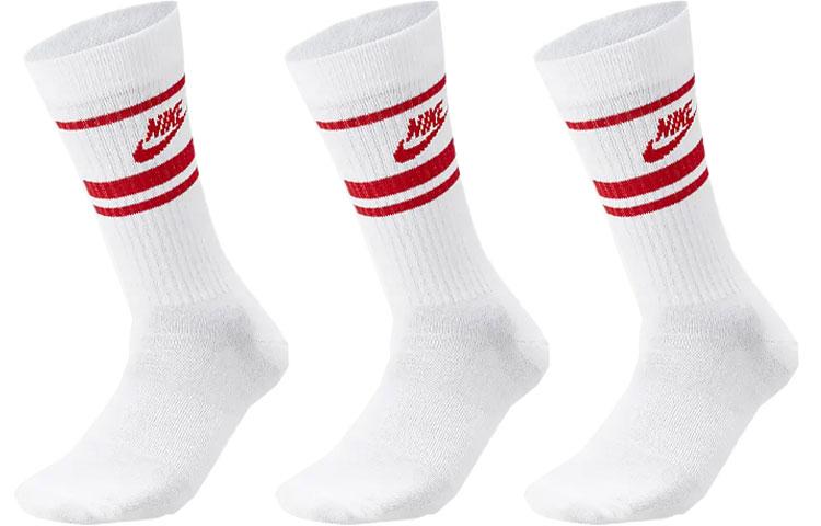 Nike Sportswear Essentials Crew Socks Men s Men s White DX5089-102 S