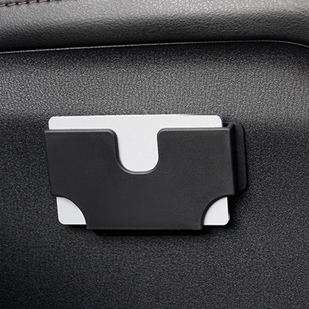 Car Interior Mounted Card Holder Voucher Storage Box Car Refueling High-Speed Card Slot Card Holder Crevice Ticket Bracket Stand