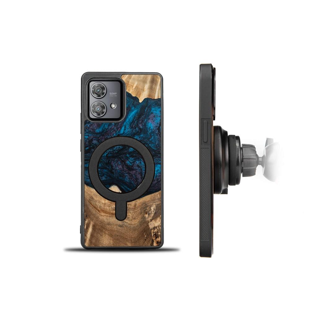 Bewood Unique case for Motorola Edge 40 Neo - Planets - Neptun with MagSafe