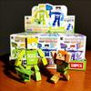 Children'S Tide Play Diy Match Doll Play Pixel Building Blocks Toy Video Game City Training Class Points Exchange Gifts