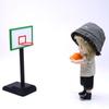 1 Set 1: 12 Dollhouse Basketball Stand Simulation Mini Sports Equipment Model Toy Doll House Scene Accessories