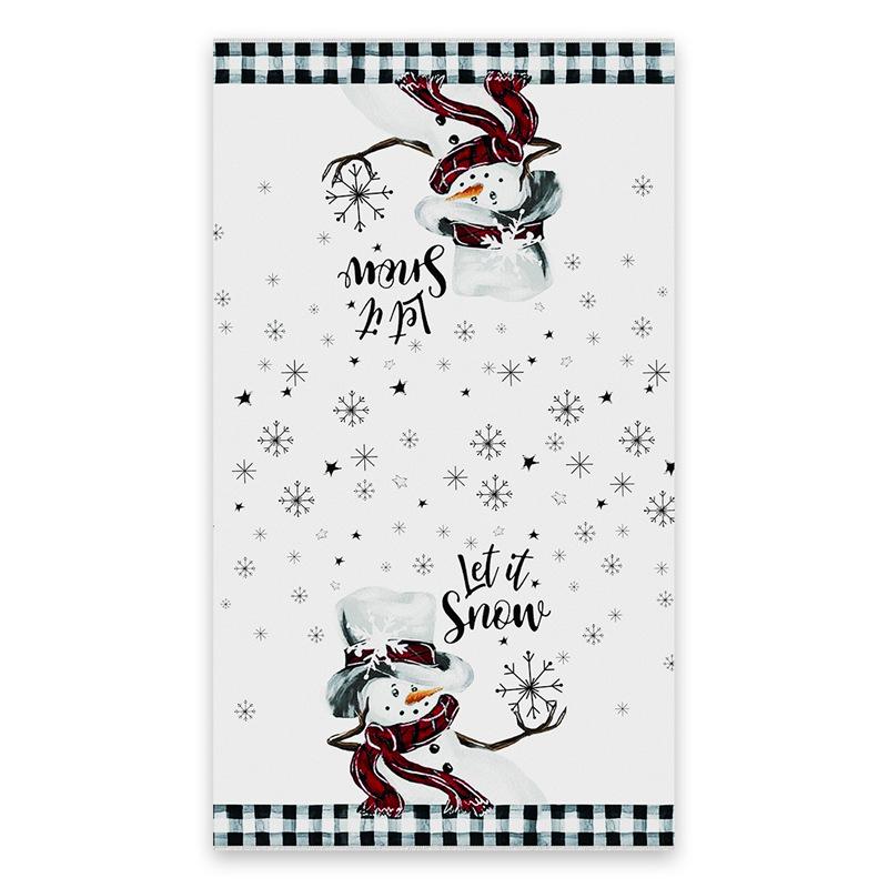 JIT Dropshipping Thanksgiving & Halloween Microfiber Kitchen Towels - Holiday Decorative Dish Towels