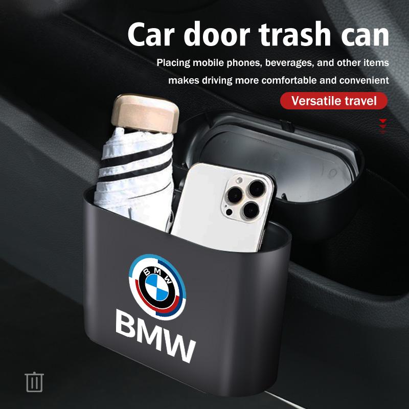 Universal Car Trash Can Storage Multifunctional Garbage Case For BMW Performance M2 M3 M4 X1 X3 X4 X5 E87 X7 E91 G20 EK6